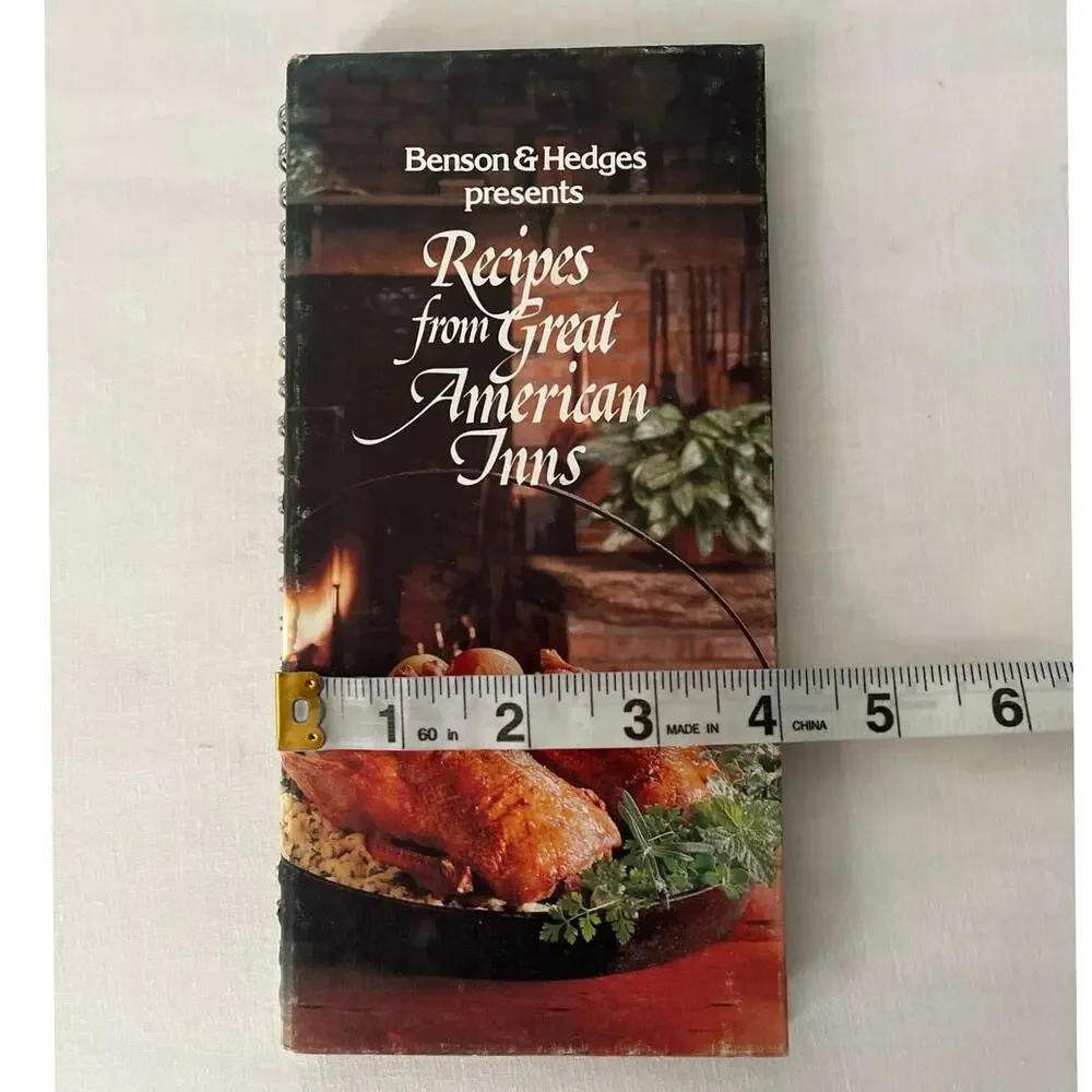 Benson & Hedges Recipes from Great American Inns 1981 Spiral Gift Collection